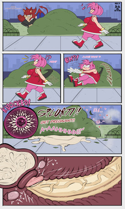 2_horns aggressive_fertilization anthro anthro_on_anthro anthro_penetrated anthro_penetrating anthro_penetrating_anthro big_breasts big_butt big_penis bodily_fluids bomber_jacket boots bracelet breasts butt butt_grab canon_x_oc cervical_contact cervix clothed clothed_anthro clothed_female clothed_male clothing color_coded cum cum_in_uterus cum_inside cum_puddle cutaway dress duo ear_piercing ear_ring erection excessive_cum excessive_genital_fluids fallopian_tubes female female_anthro female_penetrated footwear forced genital_fluids genitals glans gloves green_eyes grin hand_on_butt handwear heart_symbol horn huge_penis humanoid_genitalia humanoid_penis impregnation internal internal_vaginal jewelry male male/female male_anthro male_penetrating male_penetrating_female membrane_(anatomy) membranous_wings moan musical_note musical_symbol musk outside ovaries ovum ovum_with_heart panties penetration penile penile_penetration penis penis_in_vagina piercing plant public public_sex rape red_body ring_piercing sex sharp_teeth shoes shrub sidewalk small_breasts smile smug_grin spade_tail sperm_cell surprised symbol tail teeth text thick_thighs underwear until_they_like_it uterus vaginal vaginal_penetration vein veiny_penis walking wings yellow_eyes redhazard project_x_love_potion_disaster sega sonic_the_hedgehog_(series) amy_rose incubus_(project_x) demon eulipotyphlan hedgehog mammal absurd_res comic english_text hi_res