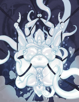 abstract_background anthro anus areola bdsm big_breasts big_butt blue_eyes bodily_fluids bondage bound breasts breeding_kink breeding_slave broodmother butt cum egg eggnant fart fart_cloud female fully_bound genital_fluids genitals glistening glistening_body hands_tied heart_symbol huge_breasts huge_butt nipple_fetish nipple_play nipples non-mammal_breasts non-mammal_nipples non-mammal_vulva nude nude_anthro nude_female oviposition plump_labia pregnant pregnant_anthro pregnant_female pubes puffy_anus puffy_areola puffy_nipples queen restraints rope rope_bondage royalty slightly_chubby slightly_chubby_anthro slightly_chubby_female solo tentacle_on_nipple tentacles thick_thighs vaginal_fluid_string vaginal_fluids vaginal_fluids_on_egg vaginal_oviposition vulva white_body white_pubes wrists_together 2blunts9sluts hollow_knight_(franchise) team_cherry white_lady_(hollow_knight) arthropod insect absurd_res digital_drawing_(artwork) digital_media_(artwork) english_description full-length_portrait hi_res portrait