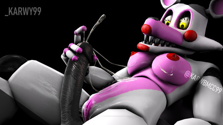 anthro anthro_focus black_background black_penis bodily_fluids breasts cum cum_drip cum_on_belly cum_on_body cum_on_breasts cum_on_hand cum_string dripping duo ejaculation erection female female_focus genital_fluids genitals glowing glowing_eyes hand_on_penis holding_penis humanoid_on_anthro innie_vulva machine male medium_breasts nipples nude nude_anthro nude_female one_eye_half-closed open_mouth penis red_nipples sharp_teeth simple_background solo_focus spread_legs spreading teeth vaginal_fluid_string vaginal_fluids vaginal_fluids_on_penis vaginal_fluids_on_vulva vulva yellow_eyes karwbmcc99 captainfreeman_(modeler) splinks_(modeler) five_nights_at_freddy's five_nights_at_freddy's_2 scottgames mangle_(fnaf) animatronic canid canine fox humanoid mammal robot robot_anthro 3d_(artwork) absurd_res digital_media_(artwork) hi_res source_filmmaker_(artwork) watermark