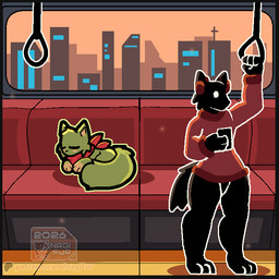 abdominal_bulge absorption_vore ambiguous_gender anthro anthro_pred anthro_prey belly big_belly big_breasts biped body_size_growth breasts burping calling_for_help clothed clothed_anthro clothed_female clothing darkness death digestion duo evening fatal_vore female female_pred hair hand_on_belly hand_on_own_belly heart_symbol huge_belly huge_breasts inside_train legwear licking licking_lips looking_at_another looking_at_belly looking_at_own_belly looking_down medium_hair navel nipple_outline public_transportation rumbling_stomach scarf sharp_teeth sitting size_difference size_transformation slime smile solo sound_effects struggling swimwear tail teeth text thigh_highs tongue tongue_out toothy_grin topwear train transformation two-piece_swimsuit unwilling_prey vehicle vore nagifur mei_(nagifur) felid goo_creature mammal 1:1 2d_animation animated digital_media_(artwork) english_text