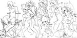 anthro anthro_on_anthro areola bodily_fluids boxers_(clothing) breasts bulge clothed clothing countershade_torso countershading detailed_bulge dipstick_tail dollification empty_eyes erection fellatio female fingers forced forced_transformation fur gag gagged gender_transformation genital_fluids genital_outline genitals group hair human_to_anthro male male/female markings motion_lines mtf_transformation muffled navel nipples nude object_in_mouth open_mouth oral penetration penile penile_penetration penis penis_in_pussy penis_outline pussy rape sex simple_background solo_focus species_transformation spread_legs spreading standing suit_transformation tail tail_markings text topless transformation trapped_in_clothing trio underwear underwear_only vaginal vaginal_penetration zipper mxl canid canine fox mammal 2014 2:1 english_text hi_res monochrome