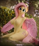 anthro anthrofied big_breasts black_border border breasts ear_piercing female nipples nude piercing pink_nipples pink_wings wings yellow_body steamyart friendship_is_magic hasbro my_little_pony mythology fluttergoth fluttershy_(mlp) arthropod butterfly equid equine insect lepidopteran mammal mythological_creature mythological_equine pegasus 3d_(artwork) absurd_res digital_media_(artwork) hi_res