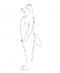 2006 2d_animation animated anthro bd belly big_belly canid canine canis growth loop low_res male mammal monochrome nude obese obese_anthro obese_male overweight overweight_anthro overweight_male sequence short_playtime simple_background smile solo thick_thighs weight_gain white_background wolf