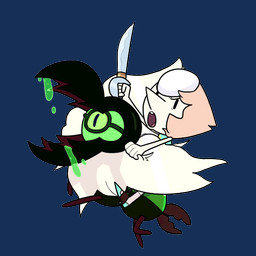 1_eye ambiguous_gender bodily_fluids clothed clothing drooling duo female feral forehead_gem gem hair holding_melee_weapon holding_object holding_sword holding_weapon melee_weapon micro open_mouth pearl_(gem) riding saliva shirt sword toony topwear unusual_anatomy unusual_eye_placement weapon white_hair discount-supervillain cartoon_network steven_universe centipeetle pearl_(steven_universe) alien alien_humanoid arthropod corrupted_gem gem_(species) humanoid insect mammal nephrite_(gem_species) pearl_(gem_species) 1:1 digital_media_(artwork)