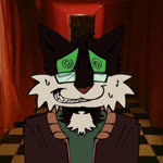 anthro bad_end black_hair duo gore grin gun hair holding_gun holding_object holding_ranged_weapon holding_shotgun holding_weapon horror_(theme) male music nervous ranged_weapon shotgun smile teeth weapon puppy_meats domestic_cat felid feline felis humanoid mammal monster monstrous_humanoid 2d_animation animated capcut_(artwork) digital_media_(artwork) loop motion_tweening sound webm