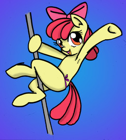 2013 anibaruthecat apple_bloom_(mlp) bow cub dancing equine female feral friendship_is_magic hair horse mammal monochrome my_little_pony pole pole_dancing pony smile solo toony young
Rating: Questionable
Score: 12
User: Latios69
Date: December 21, 2013