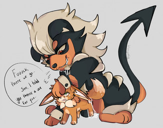 black_body black_fur brown_body brown_fur drooliing duo feral feral_on_feral feral_penetrated feral_penetrating feral_penetrating_feral forced fur grey_background male male/male male_penetrated male_penetrating male_penetrating_male penetration rape sex simple_background bloowolfy nintendo pokemon eevee generation_1_pokemon generation_2_pokemon houndoom pokemon_(species) 2023 hi_res