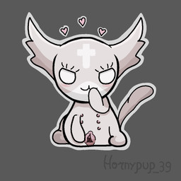 :3 animal_genitalia animal_vulva canine_genitalia canine_vulva female feral fur genitals heart_symbol looking_at_viewer multi_nipple nipples outline simple_background solo spread_vulva spreading vulva white_body white_fur white_outline mewgenics marshmallow_(mewgenics) 1:1 digital_media_(artwork) pixel_(artwork)