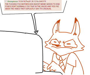 angry anthro bodily_fluids clothed clothing computer crying electronics fur humor male necktie profanity shirt shitpost simple_background solo speciesism tears text topwear typing what white_background the_weaver 4chan disney zootopia nick_wilde canid canine fox mammal red_fox true_fox 2016 digital_media_(artwork) english_text meme
