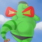 2014 anthro anthrofied back_turned ben300 big_butt butt chubby clothed clothing cloud dragon exposed flygon flying half-dressed happy huge_butt looking_back looking_up male naughty_face nintendo outside overweight pokémon sky smile solo underwear undressing video_games wings
Rating: Questionable
Score: 6
User: forkU
Date: March 12, 2014