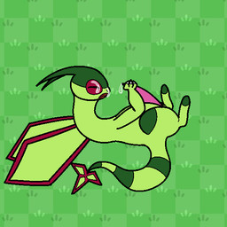 feral flying genitals male masturbation penis solo wings patchworkfox nintendo pokemon flygon generation_3_pokemon pokemon_(species) 1:1