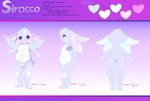 4_ears anthro breasts curvy_figure female head_tuft heart_symbol multi_ear navel nude purple_eyes short_tail solo tail text tuft wings plushcrochet sirocco_zephyrine seraphie absurd_res english_text hi_res