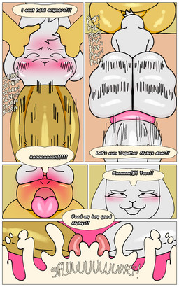 age_difference anal anal_penetration anthro big_butt big_penis blush bodily_fluids butt close-up cum cum_in_ass cum_in_mouth cum_inside dialogue dominant dominant_gynomorph dominant_intersex ejaculation eyes_rolled_up eyewear face_fucking fellatio femboy first_person_view front_view genital_fluids genitals glasses group group_sex gynomorph herm huge_butt huge_hips huge_penis huge_thighs hyper internal intersex intersex/male irrumatio looking_pleasured male male_penetrated mature_gynomorph mature_intersex moan mouthful nude open_mouth oral penetration penile penis penis_in_mouth rear_view rough_sex sex size_difference smile speech_bubble spitroast submissive submissive_male text thick_thighs threesome trio wide_hips draneko132 deltarune undertale undertale_(series) alphys asriel_dreemurr toriel bovid caprine goat lizard mammal reptile scalie 5:8 comic english_text hi_res incest_(lore) mother_(lore) mother_and_child_(lore) mother_and_son_(lore) parent_(lore) parent_and_child_(lore) parent_and_son_(lore) son_(lore)