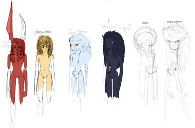 anthro butt male nude skinny slim small_butt small_waist text thigh_gap thin_legs attentionho_e absurd_res english_text hi_res model_sheet sketch unfinished