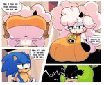 absurd_res afrosoricid angry anthro big_breasts bovid breast_envy breasts caprine eulipotyphlan female fromariels group hedgehog hi_res huge_breasts idw_publishing lanolin_the_sheep_(sonic) male mammal muscular muscular_female sega sheep sonic_the_hedgehog sonic_the_hedgehog_(comics) sonic_the_hedgehog_(idw) sonic_the_hedgehog_(series) surge_the_tenrec tenrec trio under_boob