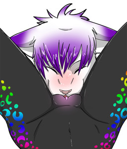 ambiguous_gender cat cunnilingus duo feline female female_pov first_person_view hair kaiyuko licking lying nude on_back oral oral_sex pink_nose plain_background purple_hair pussy rainbow_markings sex spread_legs spreading tongue vaginal white_background
Rating: Explicit
Score: 18
User: Bahriye
Date: July 28, 2013