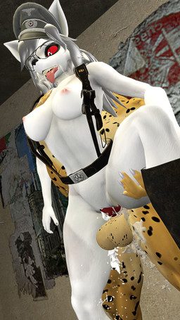 balls belt bodily_fluids boots clothing cum cum_in_vagina cum_inside cum_on_face duo fangs female female_penetrated footwear genital_fluids genitals harness male male/female male_penetrating male_penetrating_female penetration penis red_sclera sex shoes spots teeth tongue tongue_out vaginal vaginal_penetration vulva white_body white_eyes tigerlovedog petruz_(modeler) hellaverse helluva_boss mythology cat_(petruz) miss_loonie canid canid_demon canine demon felid hellhound leopard mammal mythological_canine mythological_creature pantherine 3d_(artwork) 9:16 absurd_res digital_media_(artwork) hi_res source_filmmaker_(artwork)