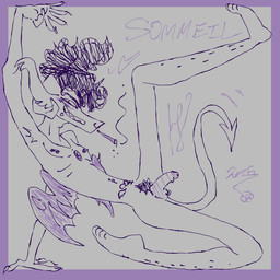 anthro ball_ring blush body_hair box cigarette claws container curly_hair dark_hair feet flaccid genitals hair horn in_box in_container leg_hair male multiple_piercings nipple_piercing nipples nude penis piercing pubes sharp_teeth skinny slim small_space_filling smile smoke smoking solo stretching tail teeth wings womb_tattoo petramcbiteybite sommeil_(petramcbiteybite) demon imp 1:1 hi_res purple_theme