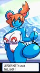 9:16 alternate_species animated anthro big_breasts bouncing_breasts breasts female furrification generation_2_pokemon gym_leader loop marill misty_(pokemon) nintendo pasties pokemon pokemon_(species) pokemon_move sachasketchy short_playtime solo swinging_tail wide_hips