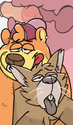anthro bodily_fluids broken_condom condom cum cum_in_ass cum_inside duo genital_fluids genitals humanoid_genitalia humanoid_penis internal looking_at_viewer looking_pleasured male male/male male_penetrating one_eye_closed orgasm penetration penile penile_penetration penis sex sexual_barrier_device stealthing wearing_condom wink winking_at_viewer badbeawzone notepaddle bear mammal unknown_species 2d_animation animated frame_by_frame hi_res no_sound short_playtime webm