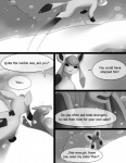 2012 black_and_white charizard comic dialogue dragon duo eeveelution english_text feral generation_1_pokemon generation_4_pokemon glaceon greyscale hi_res male membrane_(anatomy) membranous_wings monochrome mythological_creature mythological_scalie mythology nintendo outside pokemon pokemon_(species) scalie snow tail tderek99 text wings winter