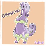 areola areola_slip breasts cleavage clothed clothing dessert diyanna female food ice_cream purple_areola solo gab0o0 nintendo pokemon generation_6_pokemon goodra pokemon_(species) absurd_res hi_res