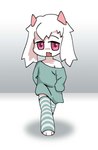 3_toes anime_eyes anthro clothing feet footwear fur male pink_eyes socks solo toes white_body white_fur milin_goatmonsto deltarune undertale_(series) ralsei bovid caprine goat humanoid mammal hi_res
