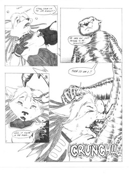 1_missing_limb amputee blood bodily_fluids breath breathing_noises cock_and_ball_torture compression_sound_effect crunch crushing_sound_effect dialogue different_sound_effects disability duo erection fellatio female female_penetrated forced forced_oral genital_torture genitals gore gore_focus half-closed_eyes hand_on_head male male/female male_penetrating male_penetrating_female name_drop name_in_dialogue narrowed_eyes onomatopoeia oral oral_penetration panting penetration penile penis question severed_arm severed_body_part severed_limb sex sound_effects speech_bubble talking_to_another talking_to_partner teeth text text_with_emanata violence yes-no_question james_m_hardiman extinctioners scarlet_ann_starfox english_text monochrome