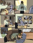 afrotropical_parrot avian bed bedroom bird clothing comic dialogue disney ducktales ducktales_(2017) duo english_text falcon falcon_graves falconid furniture hi_res inside ladybugk male male/male mark_beaks parrot romantic romantic_couple text true_parrot undressing
