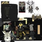 ambiguous_gender anthro anthro_focus antlers asian_clothing big_horn biped black_bottomwear black_clothing black_footwear black_jacket black_nose black_pants black_shoes black_topwear bottomwear brown_clothing brown_jacket brown_kimono brown_topwear cheek_tuft clothed clothed_anthro clothed_female clothed_human clothed_male clothing detailed_background east_asian_clothing facial_tuft female female_human footwear fully_clothed fully_clothed_anthro fully_clothed_female fully_clothed_human fully_clothed_male fur gesture green_body green_bottomwear green_clothing green_fur green_pants grey_body grey_clothing grey_fur grey_jacket grey_topwear grin group gun hair hand_gesture hands_in_both_pockets holding_gun holding_object holding_ranged_weapon holding_rifle holding_weapon holidays horn huge_antlers huge_horn jacket japanese_clothing kemono kimono long_hair male male_anthro open_mouth orange_hair outside pants ranged_weapon rifle road scales smile snake_hood solo standing tan_eyes tongue tongue_out topwear tuft two_tone_tail v_sign walking weapon white_body white_fur yellow_body yellow_scales tkhlunehnbxc2fd mythology new_year bear canid canine canis cobra deer dragon equid equine felid feline giant_panda horse human mammal mythological_creature mythological_scalie reptile scalie snake wolf 1:1 2025 absurd_res digital_drawing_(artwork) digital_media_(artwork) digital_painting_(artwork) hi_res multiple_images painting_(artwork) sketch_page superabsurd_res