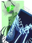 antennae_(anatomy) anthro bone breasts claws fangs female insect_legs machine nipples smile solo teeth xray_view inked_reel cartoon_network steven_universe peridot_(steven_universe) alien alien_humanoid arthropod centipede gem_(species) humanoid hybrid myriapod peridot_(gem_species) 3:4