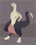 anthro areola beak big_breasts big_butt big_teats breasts breasts_and_teats butt cleavage clothed clothing female huge_teats long_neck long_tail medium_breasts nipples non-mammal_breasts sagging_breasts solo tail teats thick_tail thick_thighs wide_hips upai dinosaur prehistoric_species reptile scalie 4:5 absurd_res hi_res