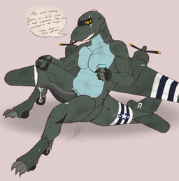 aircraft airplane animal_genitalia anthro beverage blue_body bodily_fluids claws cockpit container cup erection fin genital_fluids genital_slit genitals green_body holding_container holding_cup holding_object looking_at_viewer machine male markings not_furry nude nude_anthro nude_male penis propeller scar simple_background slit_penis smile solo tail tail_fin teeth text vehicle wheel wheel_feet wings yellow_eyes addiekilos douglas_dc-3 mcdonnell_douglas aeromorph living_aircraft living_machine living_vehicle digital_media_(artwork) english_text hi_res
