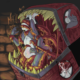 abdominal_bulge ambiguous_fluids anal anal_penetration anthro big_butt bodily_fluids butt cum cum_inside duo eyes_closed femboy forced fur genital_fluids grey_body grey_fur hair horn inside_mimic long_hair male oral oral_penetration penetration rape sex tentacle_in_ass tentacle_in_mouth tentacle_penetration tentacle_rape tentacle_sex tentacles trapped white_body white_fur wide_hips furbo yamido lagomorph leporid mammal mimic mimic_chest rabbit 1:1 hi_res