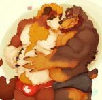 anthro beard belly_rub biceps bulge chest_tuft clothed clothing cuddling duo eyes_closed facial_hair fur goatee heart_symbol male male/male musclegut muscular overweight pubes ring slightly_chubby tongue tongue_out topless tuft underwear vetrowolf boris_(vetrowolf) canid canine canis domestic_dog mammal mastiff molosser mountain_dog rottweiler saint_bernard 2014 hi_res