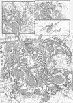 anthro balls clothed clothing duo genitals male new_york_city nude penis lorkalt marvel spider-man_(series) spider-man_(character) the_lizard_(marvel) venom_(marvel) human lizard mammal reptile scalie symbiote comic hi_res