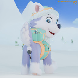 animal_genitalia animal_vulva anus backpack blue_body blue_eyes blue_fur canine_genitalia canine_vulva clothed clothing female feral fur genitals looking_at_viewer looking_back multicolored_body partially_clothed smile smiling_at_viewer snow solo tail two_tone_body vulva walking white_body white_fur winter_clothing young young_feral unknowndata paw_patrol everest_(paw_patrol) canid canine canis domestic_dog husky mammal nordic_sled_dog spitz 1:1 3d_(artwork) absurd_res blender_(artwork) blender_cycles_(artwork) digital_media_(artwork) hi_res
