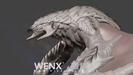 ambiguous_gender feral smile solo tail wenx mythology dragon mythological_creature mythological_scalie scalie 16:9 2025 3d_(artwork) blender_(artwork) digital_media_(artwork) hi_res portrait shaded watermark widescreen