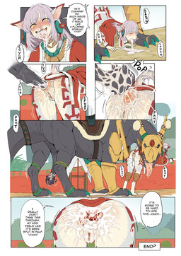 ahegao anal anal_orgasm anal_penetration anal_prolapse anal_tugging animal_genitalia animal_penis anthro anthro_on_feral anthro_penetrated anus bestiality big_penis biped black_penis blush blushing_profusely bodily_fluids butt cum cum_in_ass cum_in_mouth cum_inside cum_on_butt cum_through dialogue ejaculation equine_genitalia equine_penis erection eye_roll female female_anthro female_on_feral female_orgasm female_penetrated feral feral_penetrating feral_penetrating_anthro flared_penis gaping gaping_anus genital_fluids genitals hands-free huge_penis humanoid_genitalia humanoid_vulva larger_feral larger_male looking_pleasured male male/female male_feral male_on_anthro male_penetrating male_penetrating_female mount mount/rider_relations open_mouth orgasm orifice_tugging penetration penis prolapse pull_out quadruped saddle sex size_difference smaller_anthro smaller_female smaller_penetrated speech_bubble tears tears_of_pleasure text vaginal_fluids vaginal_squirting vulva shebeast mythology jahrii_(shebeast) levish_(levish45) dragon mythological_creature mythological_scalie scalie 2026 absurd_res comic digital_media_(artwork) english_text hi_res