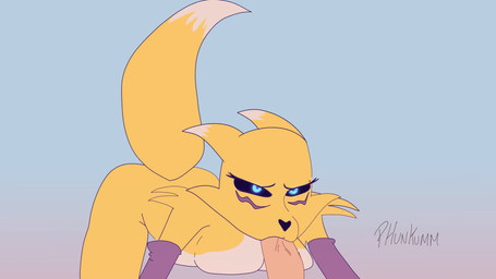 anthro anthro_penetrated bodily_fluids breast_squish breasts cum cum_inside deep_throat disembodied_penis duo fellatio female female_focus female_on_human female_penetrated gag genital_fluids genitals human_penetrating_female humanoid_genitalia humanoid_penis male male/female male_penetrating male_penetrating_female oral oral_penetration orgasm penetration penile penile_penetration penis penis_in_mouth sex solo_focus squish tail phunkumm lecheryamoreva_(va) opennsfwsp_(sfx) bandai_namco digimon canid canine digimon_(species) fox human mammal renamon 16:9 2d_animation animated frame_by_frame hi_res short_playtime sound webm widescreen