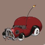 antennae_(anatomy) big_butt butt car huge_butt looking_back machine male solo tongue tongue_out toony tusks vehicle vantablackbox scovs_(vantablackbox) animate_inanimate imp living_car living_machine living_vehicle 2024 hi_res