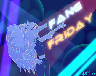 abstract_background anthro biped black_clothing black_crop_top black_shirt black_topwear blue_body blue_scales bone_frill bottomwear breasts claws clothed clothed_anthro clothed_female clothing collar crop_top elbow_feathers eyeshadow feathered_wings feathers female finger_claws fingers frill_(anatomy) gem grey_body grey_feathers grey_hair hair hand_on_hip happy humanoid_hands jewelry long_hair looking_up makeup markings medium_breasts midriff necklace non-mammal_breasts orange_eyes pants pose raised_head scales shirt side_view smile solo spiked_collar spikes standing striped_markings stripes text topwear wings raboofoce goodbye_volcano_high fang_(gvh) prehistoric_species pterodactylus pterosaur reptile scalie 2022 colored english_text hi_res portrait shaded signature three-quarter_portrait nonbinary_(lore)