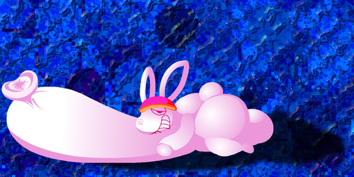 anthro balloon balloon_animal balloon_penis balls big_balls big_butt big_penis blue_background butt clothing cotton_tail ears_up genitals gynomorph half-closed_eyes hat hat_only headgear headgear_only headwear headwear_only holding_penis huge_penis hyper hyper_genitalia hyper_penis inflatable intersex mostly_nude narrowed_eyes penis pink_clothing pink_hat pink_headwear simple_background smile solo textured_background thick_thighs white_body alexis_wasilla unnamed_character animate_inanimate lagomorph living_balloon living_inflatable mammal digital_media_(artwork) firealpaca_(artwork) hi_res paint.net_(artwork) shaded soft_shading widescreen