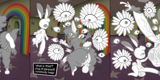 1_eye anthro balls bedroom_eyes big_balls big_butt big_penis bodily_fluids bottomwear braces butt calling_for_help clothed clothing duo exclamation_point eyes_closed floating floating_eyes footwear fur genital_fluids genitals grey_body grey_ears grey_fur grey_tail hair half-closed_eyes hand_on_balls hand_on_own_penis hand_on_penis huge_balls huge_penis hyper hyper_balls hyper_genitalia hyper_penis inside jacket kneeling letterman_jacket long_ears male male/male mid_transformation multicolored_body multicolored_ears multicolored_fur muscular muscular_anthro muscular_male narrowed_eyes nude pants penis precum question_mark scared screaming scut_tail seductive shoes short_tail small_but_hung standing static tail teeth text thick_thighs tongue topwear transformation two_tone_body two_tone_ears two_tone_fur two_tone_tail vein veiny_penis white_body white_ears white_fur white_hair white_tail itsme_hilo the_backrooms lud_(ludlerenardnsfw) angel canid canine canis fox lagomorph leporid mammal rabbit 2026 absurd_res digital_media_(artwork) english_text hi_res signature