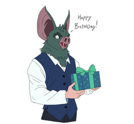 clothed clothed_humanoid clothed_male clothing for_a_head gift holding_gift holding_object male solo astral-veil dispatch sonar_(dispatch) animal_head animal_humanoid bat bat_humanoid humanoid mammal mammal_humanoid 2026 colored