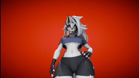 anthro female looking_at_viewer solo tongue tongue_out lufacei da.nilkaz_(modeler) hellaverse helluva_boss mythology loona_(helluva_boss) canid canid_demon canine demon hellhound mammal mythological_canine mythological_creature 16:9 3d_(artwork) blender_(artwork) blender_cycles_(artwork) digital_media_(artwork) hi_res widescreen