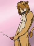 abs ariffrazalin balls brown_hair cum cumshot erection eyes_closed feline fur hair lion male mammal masturbation navel nude orgasm penis plain_background solo standing tan_fur
Rating: Explicit
Score: 4
User: sai_jay
Date: February 28, 2014