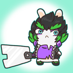 amethyst_(gem) anthro bent_arm black_boots black_clothing black_footwear black_hair black_handwear black_jacket black_mittens black_topwear blue_eyes blue_outline boots closed_frown clothed clothed_anthro clothed_female clothing crown ear_piercing eyebrows featureless_crotch female female_anthro flat_chested footwear frown fur gem green_eyebrows green_hair hair handwear headgear holding_melee_weapon holding_object holding_sword holding_weapon jacket long_ears melee_weapon mittens mouth_closed multicolored_body multicolored_hair noseless open_clothing open_jacket open_topwear outline pantsless_anthro pantsless_female piercing purple_clothing purple_ear_piercing purple_eyelids purple_shirt purple_topwear right-handed shirt shoes short_hair short_legs simple_background solo spiky_hair standing sword tan_body tan_eyelids tan_inner_ear tan_skin thick_eyebrows topwear torn_clothing torn_shirt torn_topwear two_tone_body two_tone_hair weapon white_background white_body white_fur charisuke mario_bros mario_plus_rabbids_sparks_of_hope nintendo raving_rabbids rayman_(series) ubisoft edge_(mario_plus_rabbids) lagomorph mammal rabbid 1:1 2021 cel_shading colored crossover digital_drawing_(artwork) digital_media_(artwork) hi_res japanese_description shaded