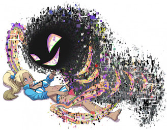 abdominal_bulge amorphous barefoot blade_arm blonde_hair blue_eyes breasts clothing clothing_aside dominant dominant_feral dominant_male duo feet female feral genitals glitch hair male male/female panties panties_aside penetration ponytail submissive submissive_female submissive_human swimwear underwear underwear_aside vaginal vaginal_penetration vulva feralcatalyst nintendo pokemon swimmer_(pokemon) sydney_(trainer-sydney) digital_creature ghost glitch_creature glitch_pokemon human mammal missingno. pokemon_(species) spirit hi_res
