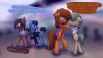 braces clothed clothing cutie_mark dancing dialogue ear_piercing female feral fur group hooves insult male mean piercing prom suit text marsminer hasbro my_little_pony fan_character number_cruncher venus_spring earth_pony equid equine horse mammal pony 2015 digital_media_(artwork) english_text hi_res